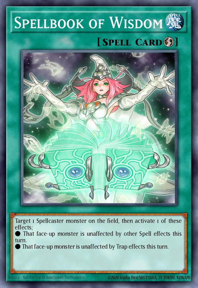 Spellbook of Wisdom Structure Deck: Order of the Spellcasters card