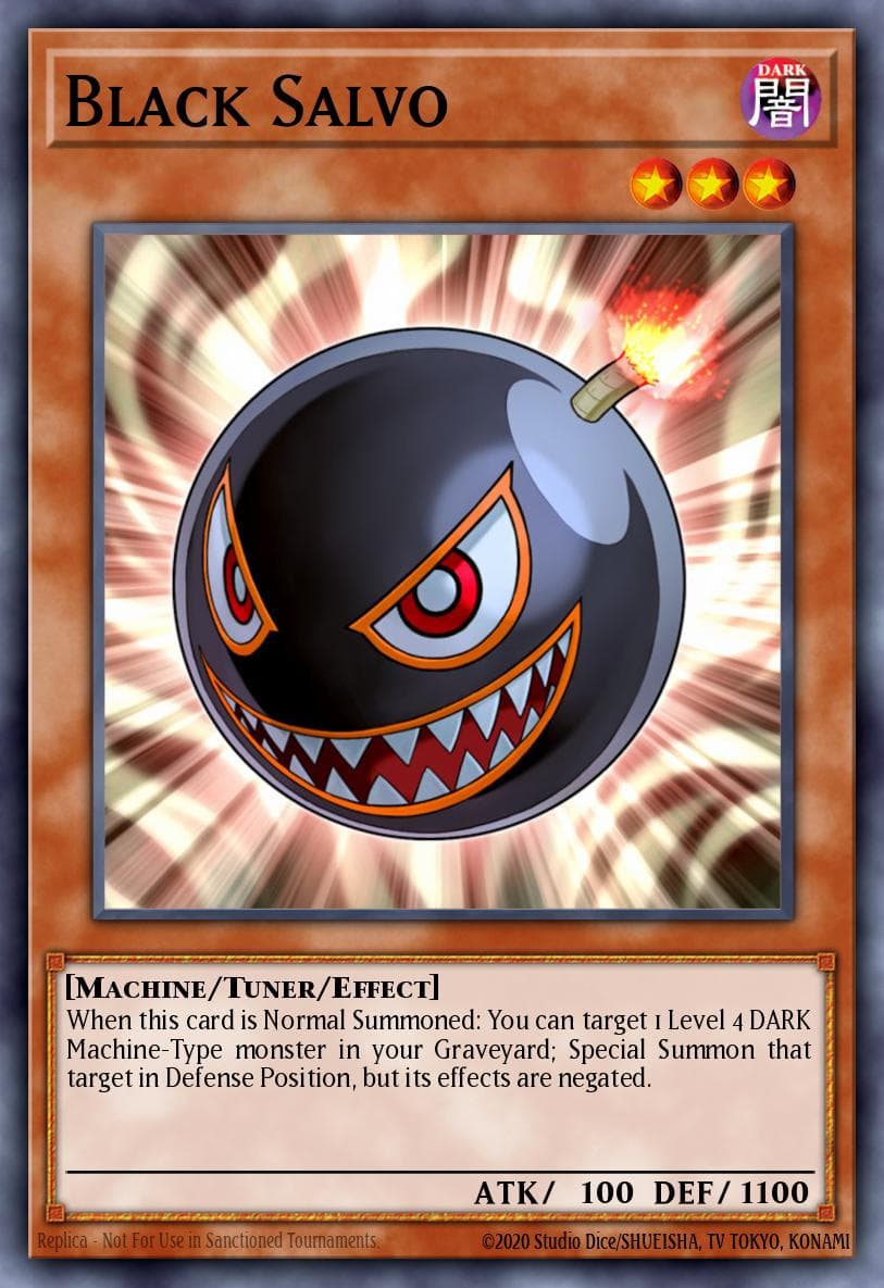 Black Salvo Crimson Crisis: Special Edition card