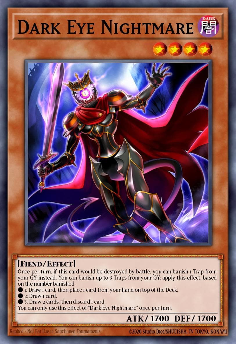 Dark Eye Nightmare 2022 Tin of the Pharaoh's Gods card