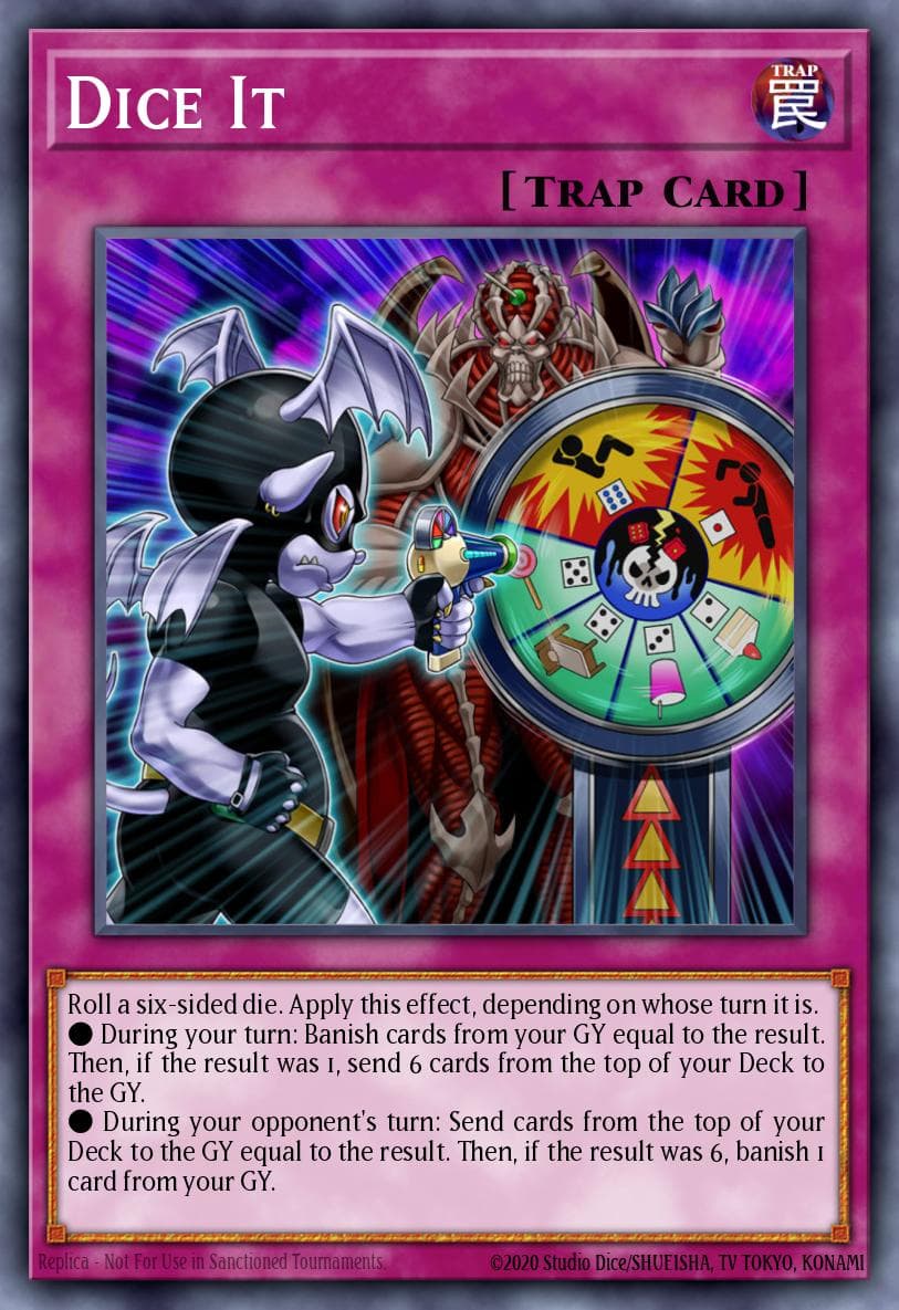 Dice It Dark Neostorm Special Edition card