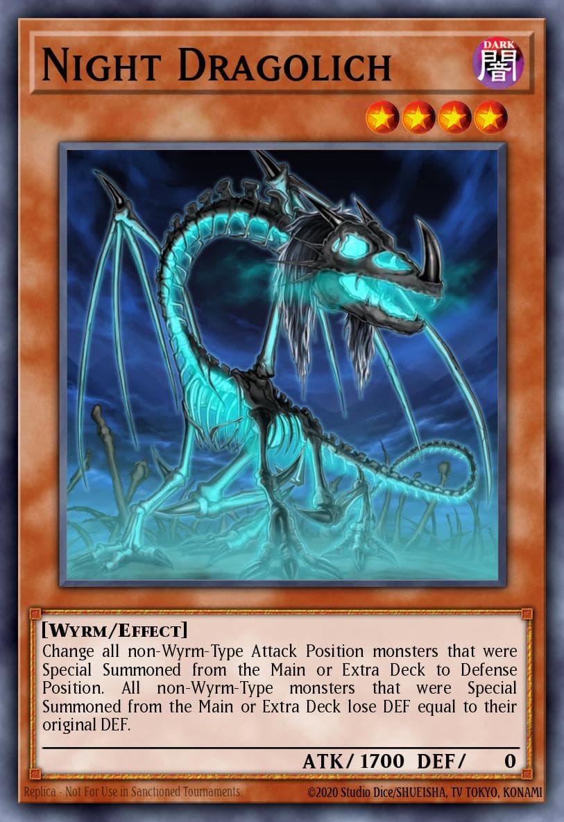 Night Dragolich 2015 Mega-Tin Mega Pack card