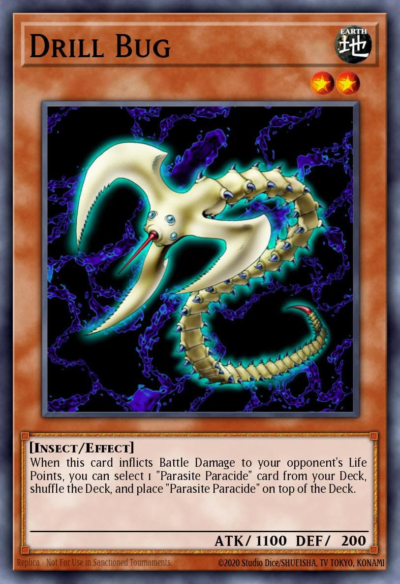 Drill Bug Pharaoh's Servant card