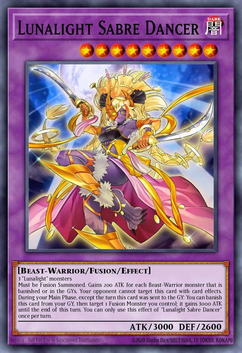 Lunalight Sabre Dancer Legendary Duelists: Season 2 card