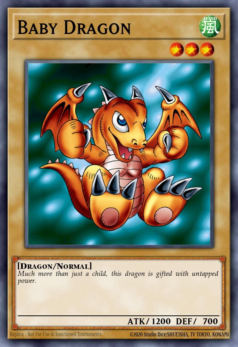 Baby Dragon Dark Beginning 2 card