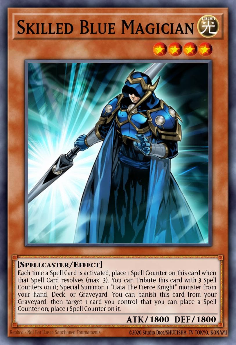 Skilled Blue Magician Speed Duel: Battle City Box card