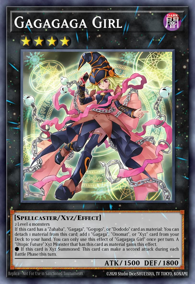 Gagagaga Girl Duelist's Advance card
