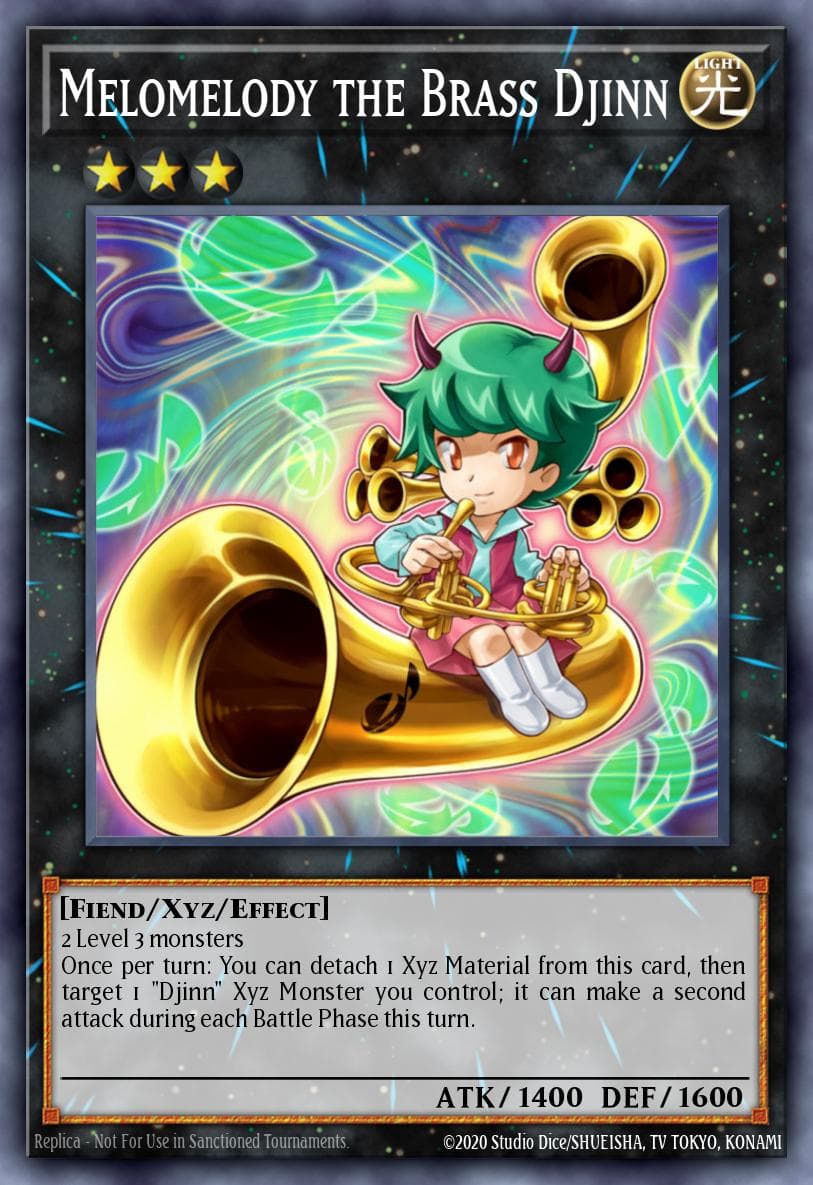Melomelody the Brass Djinn Star Pack 2014 card