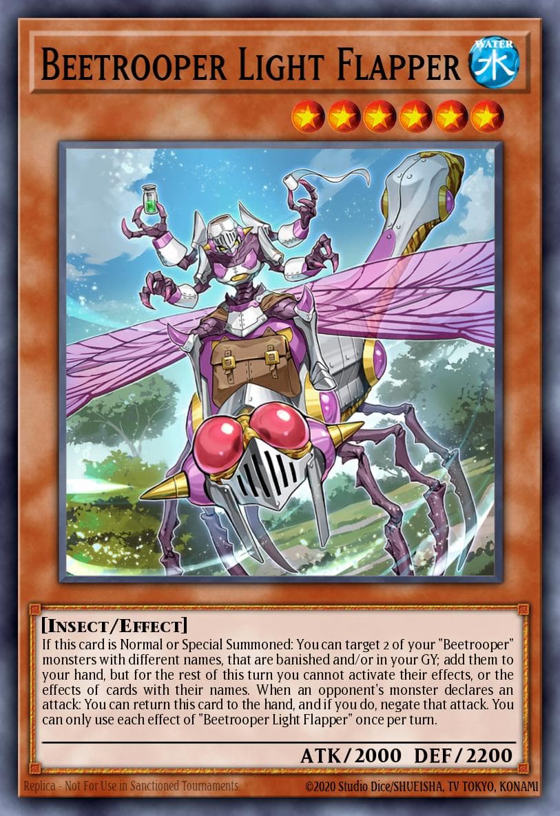 Beetrooper Light Flapper Burst of Destiny card