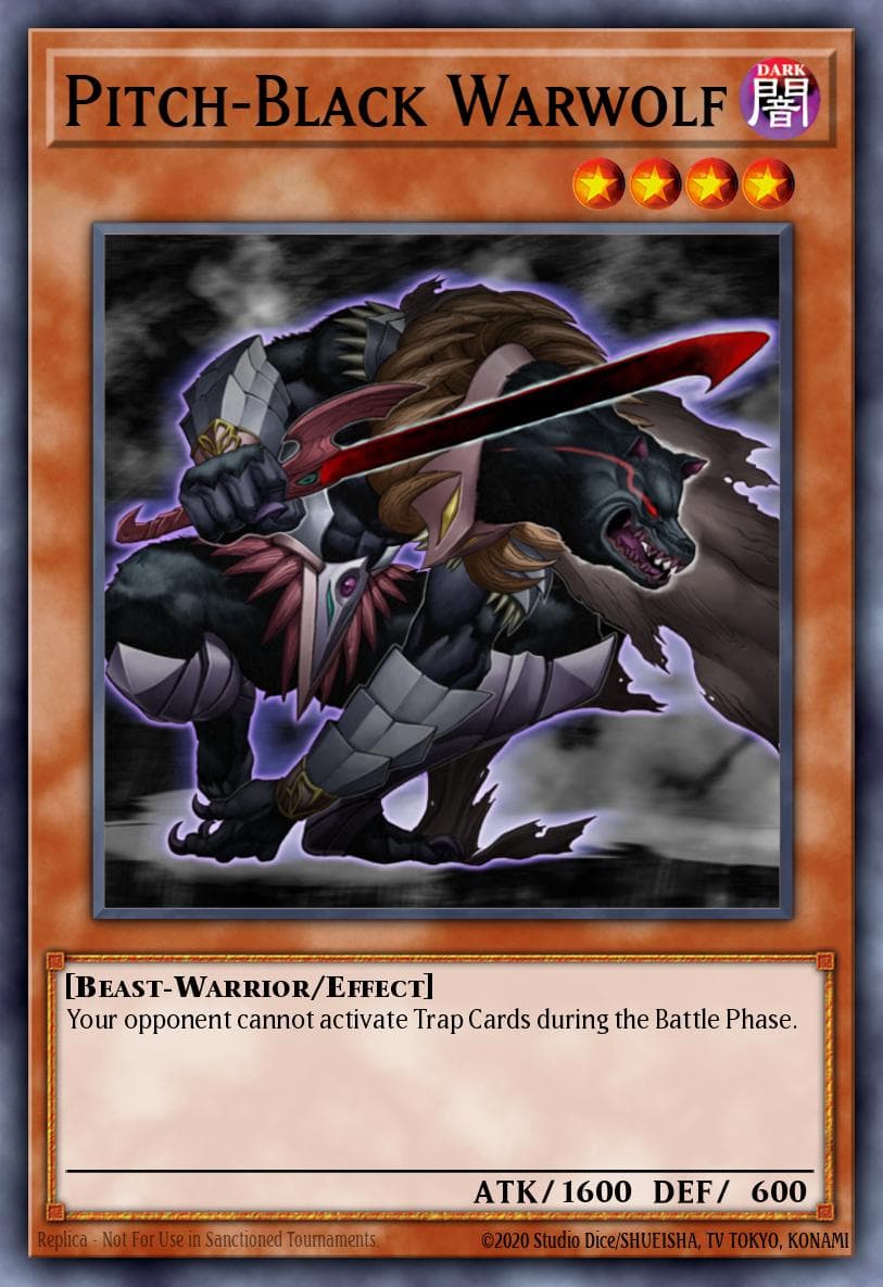 Pitch-Black Warwolf Speed Duel: Battle City Box card