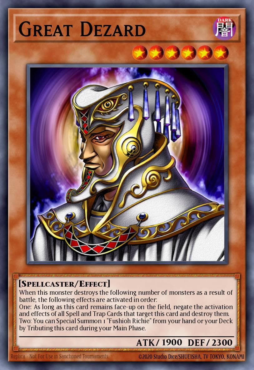 Great Dezard Dark Beginning 2 card