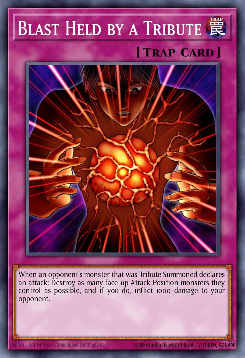 Blast Held by a Tribute Duelist Pack: Rivals of the Pharaoh card