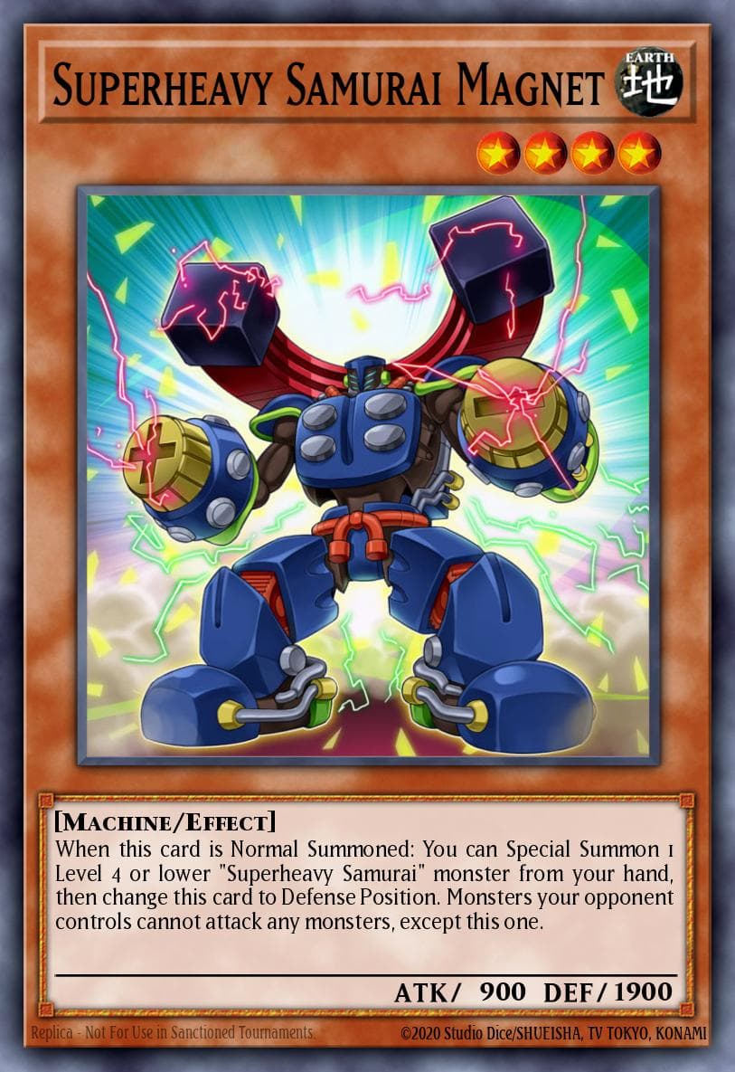 Superheavy Samurai Magnet 2016 Mega-Tin Mega Pack card