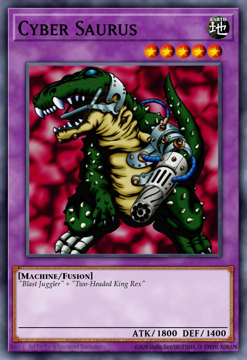 Cyber Saurus Metal Raiders card