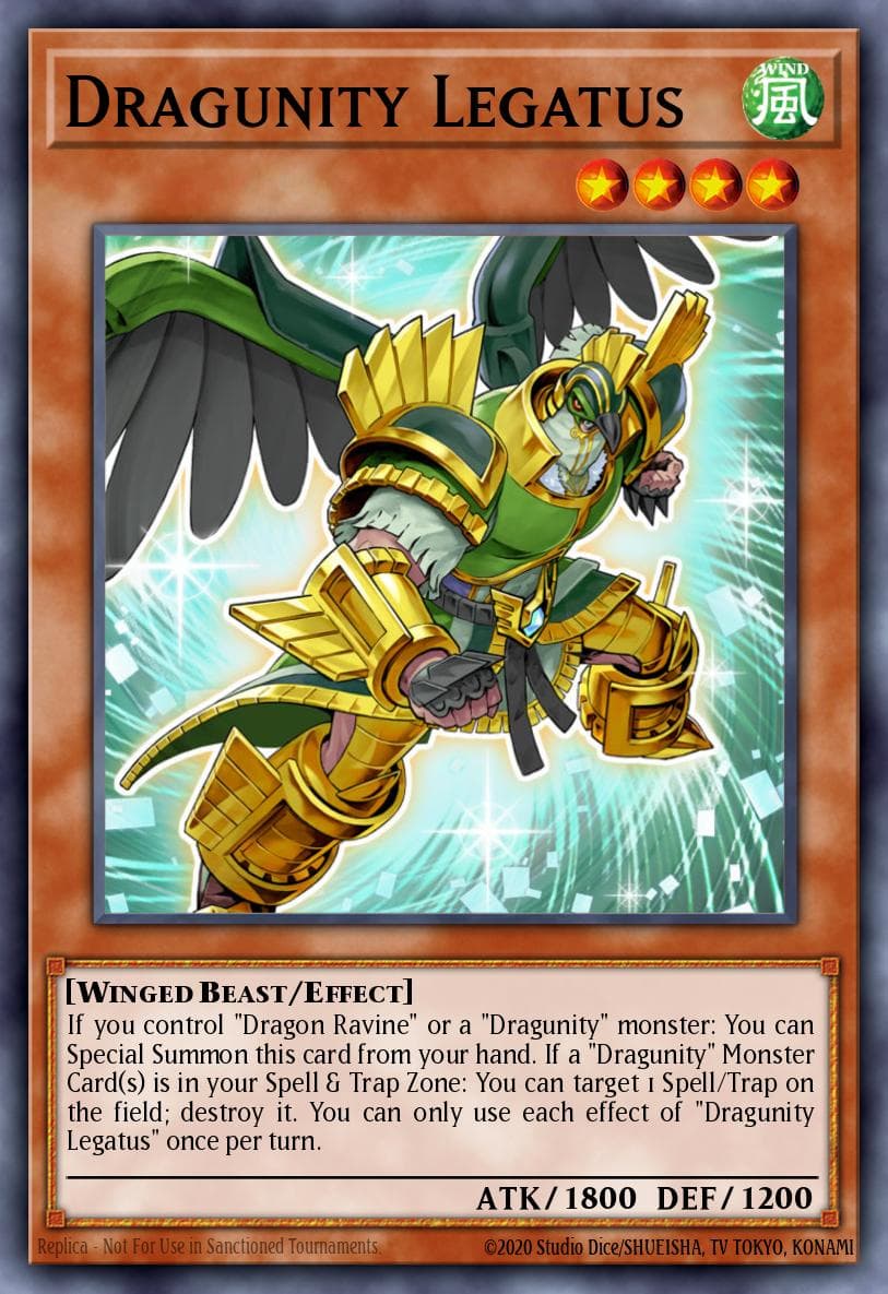 Dragunity Legatus Ghosts From the Past card