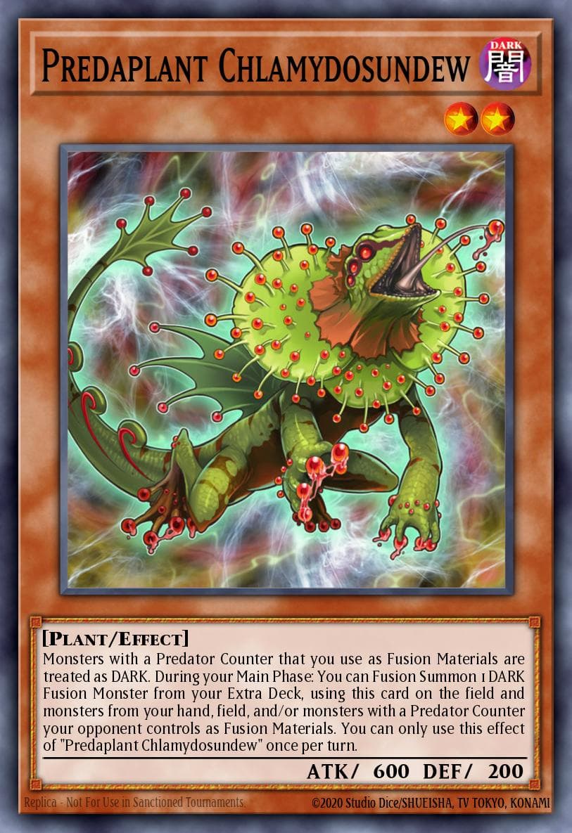 Predaplant Chlamydosundew Legendary Duelists: Immortal Destiny card