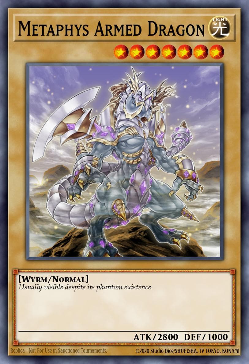 Metaphys Armed Dragon Master of Pendulum Structure Deck card
