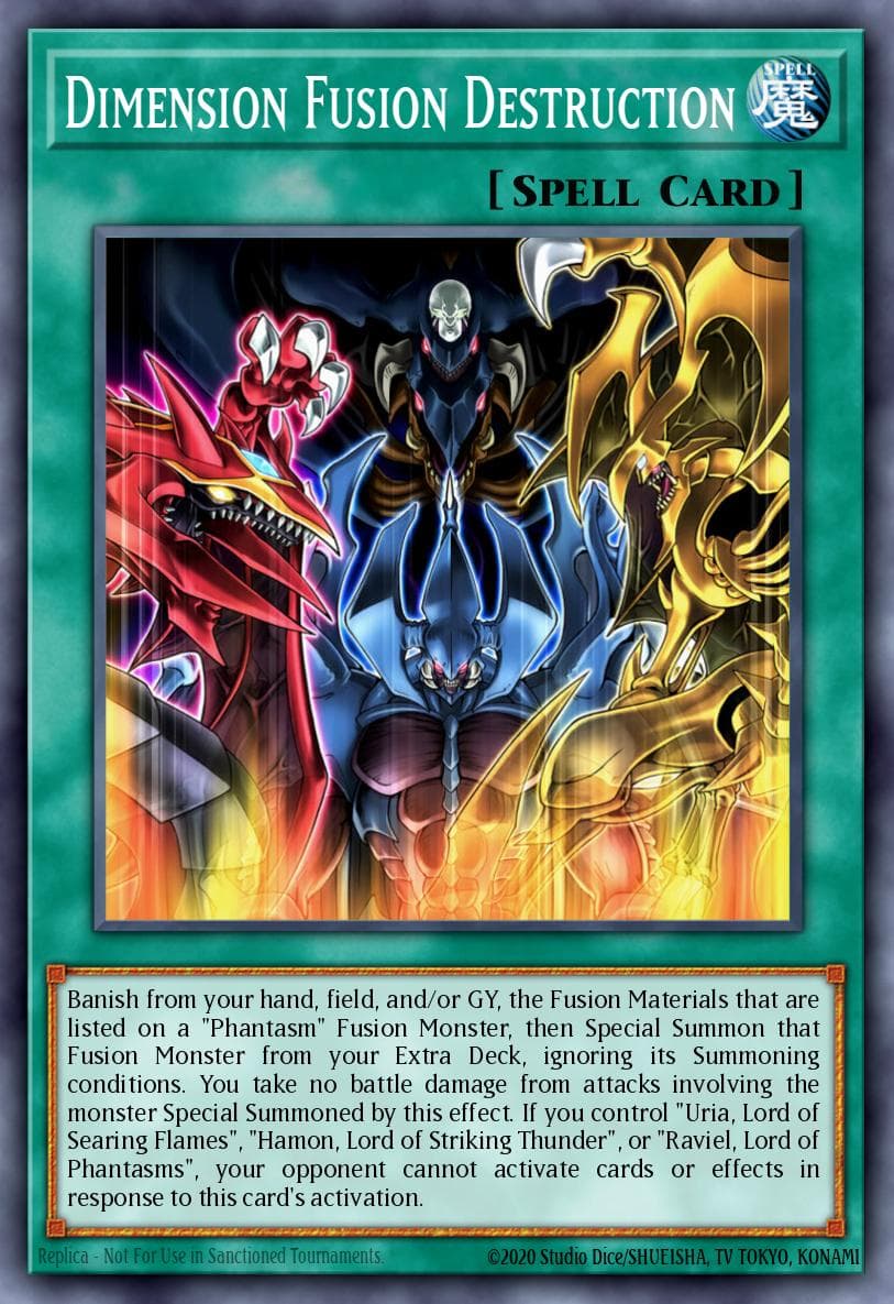 Dimension Fusion Destruction Structure Deck: Sacred Beasts card