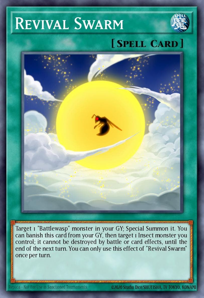 Revival Swarm Battles of Legend: Hero's Revenge card