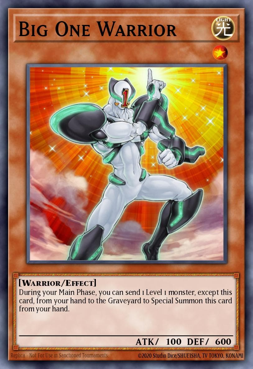 Big One Warrior Duelist Pack: Yusei 3 card