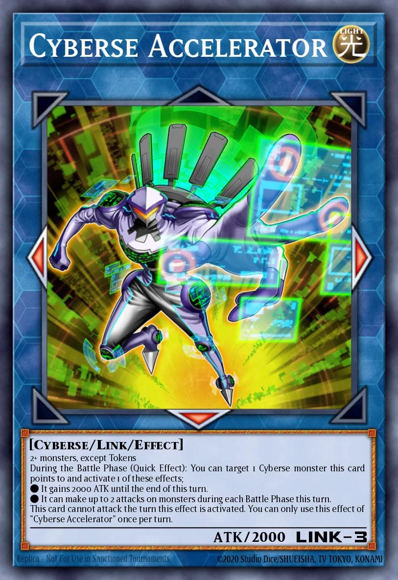 Cyberse Accelerator Ignition Assault Special Edition card