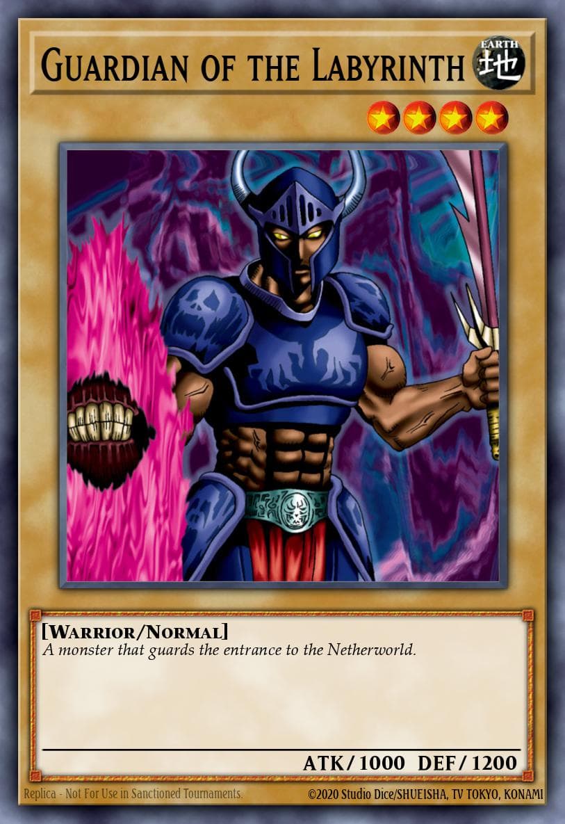 Guardian of the Labyrinth Metal Raiders card