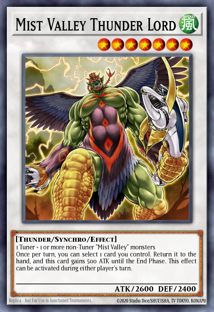 Mist Valley Thunder Lord Hidden Arsenal 2 card