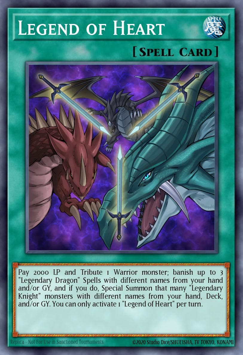 Legend of Heart Dragons of Legend: The Complete Series card