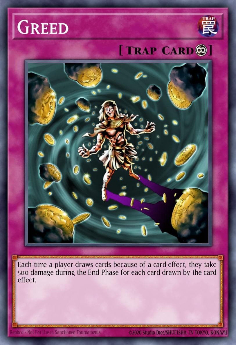 Greed Dark Revelation Volume 3 card