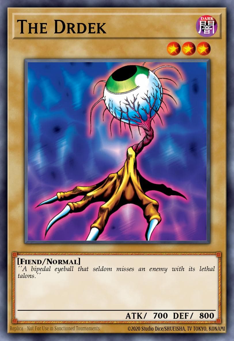 The Drdek 遊戲王 card