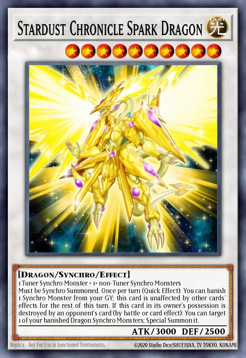 Stardust Chronicle Spark Dragon Circuit Break Special Edition card
