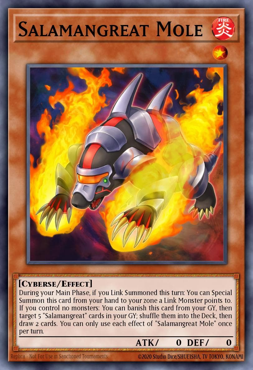 Salamangreat Mole OTS Tournament Pack 10 (POR) card