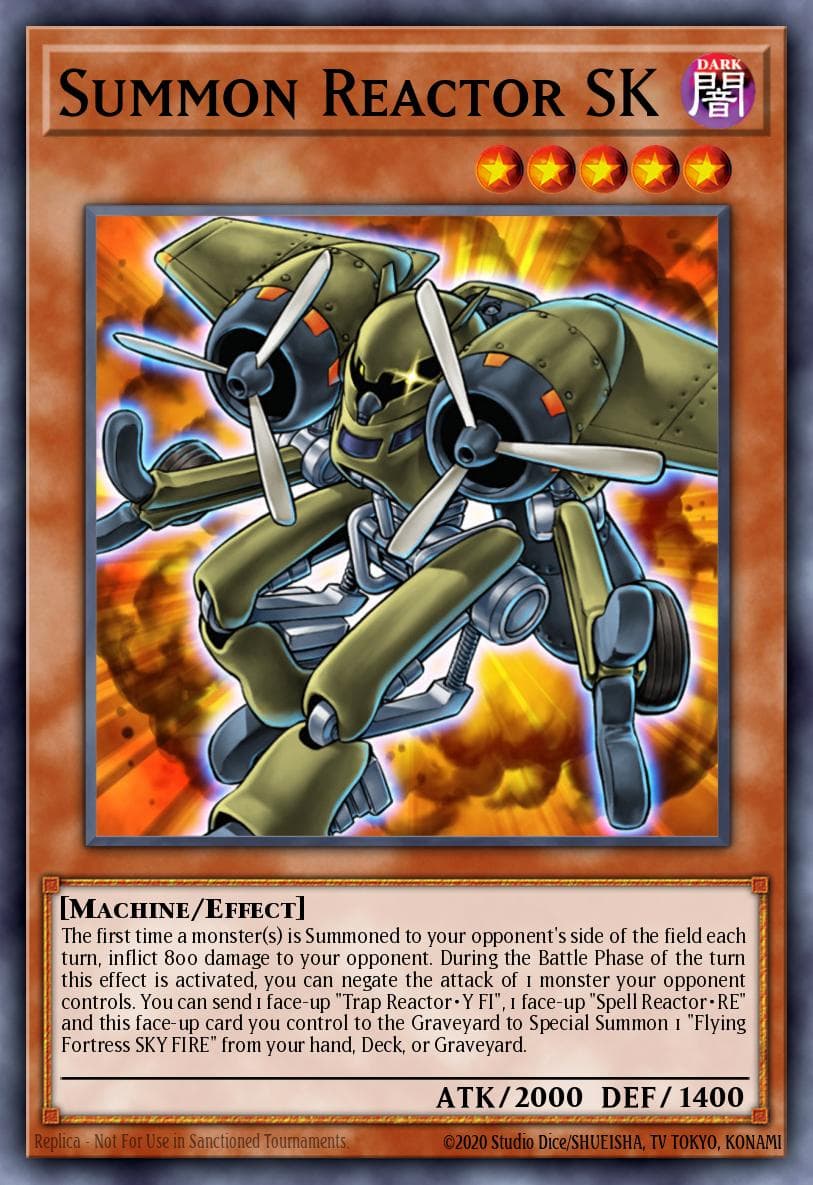 Summon Reactor SK Crimson Crisis: Special Edition card