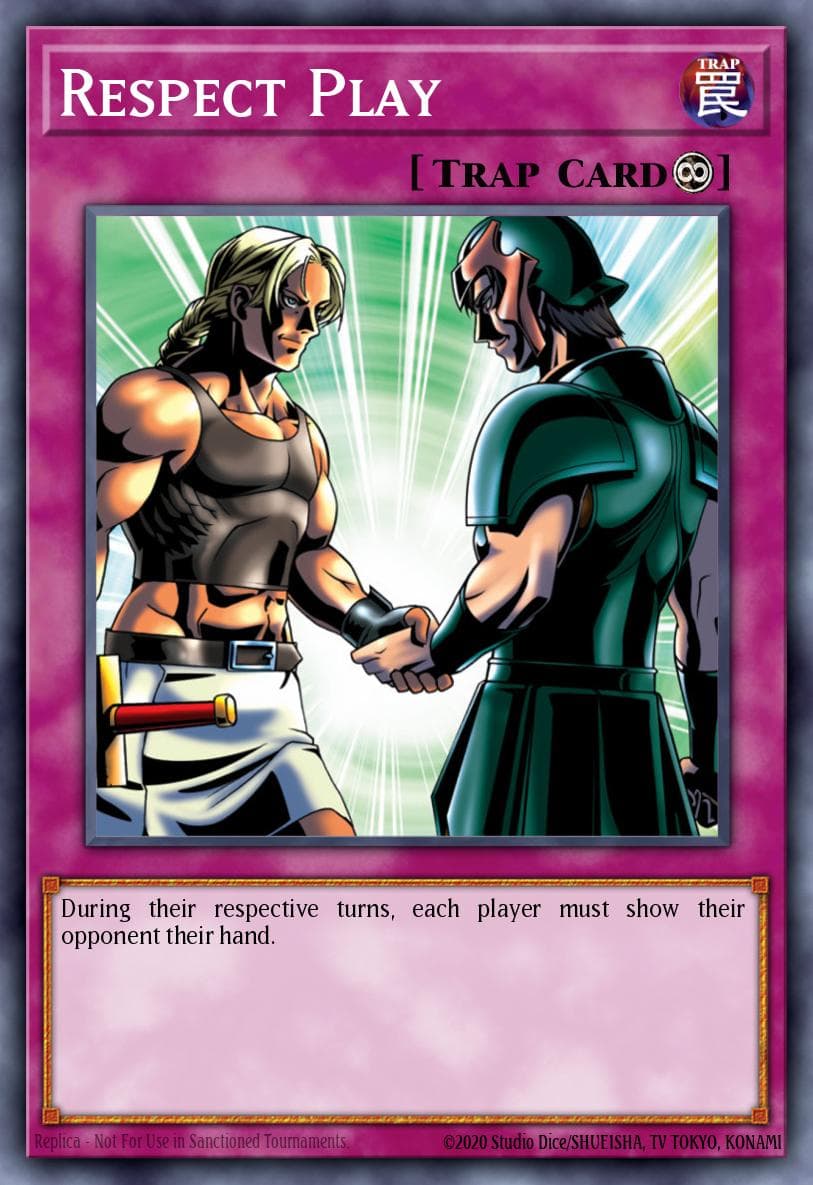 Respect Play Pharaoh's Servant card