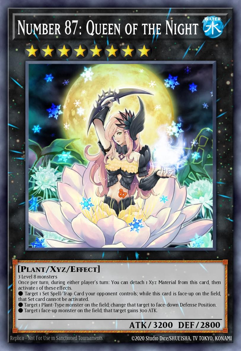 Number 87: Queen of the Night Number Hunters card