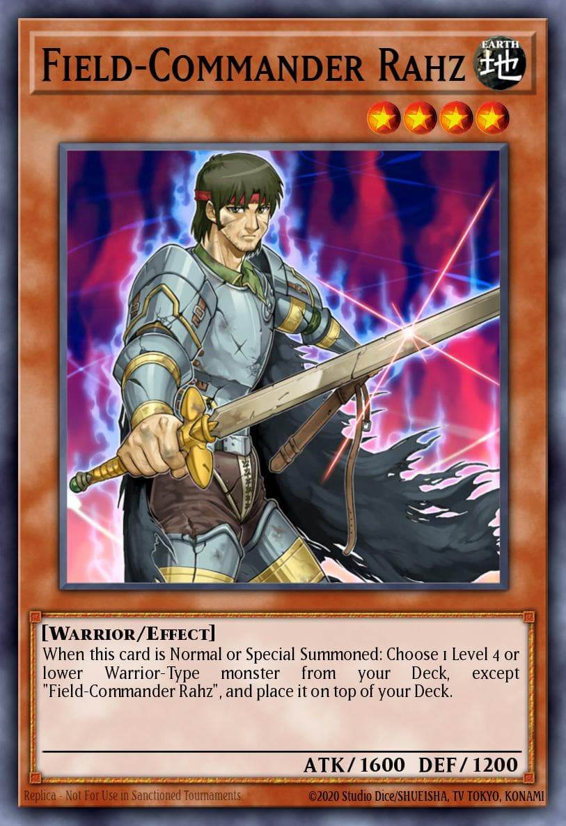 Field-Commander Rahz Phantom Darkness: Special Edition card