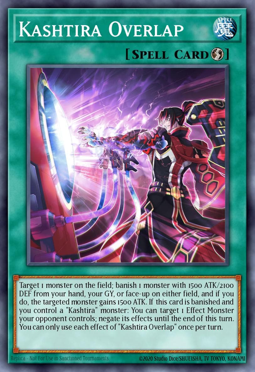 Kashtira Overlap 25th Anniversary Tin: Dueling Mirrors card