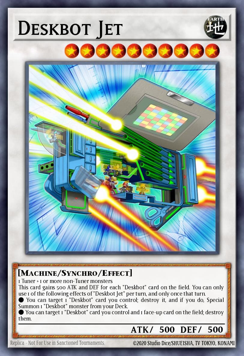 Deskbot Jet Dimension of Chaos: Special Edition card
