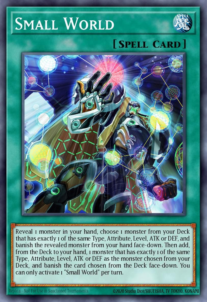 Small World Burst of Destiny card