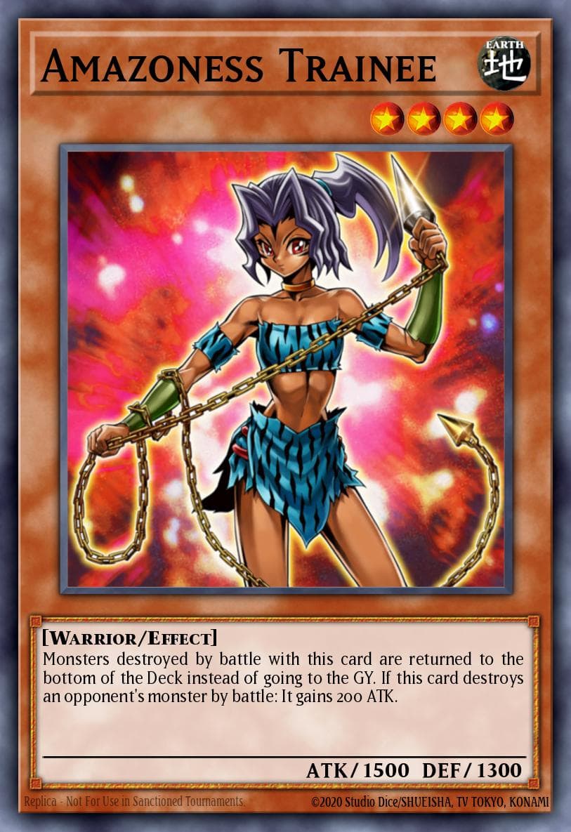 Amazoness Trainee Speed Duel: Attack from the Deep card