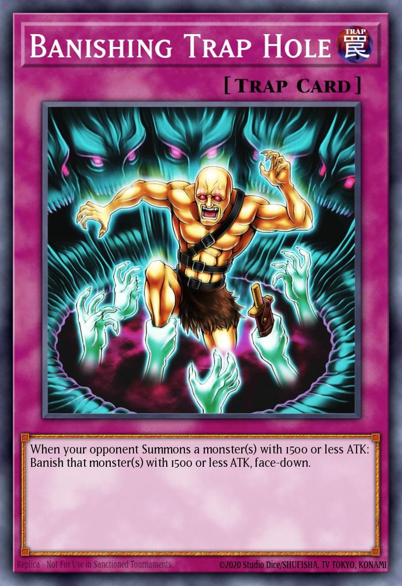 Banishing Trap Hole Duelist Nexus card