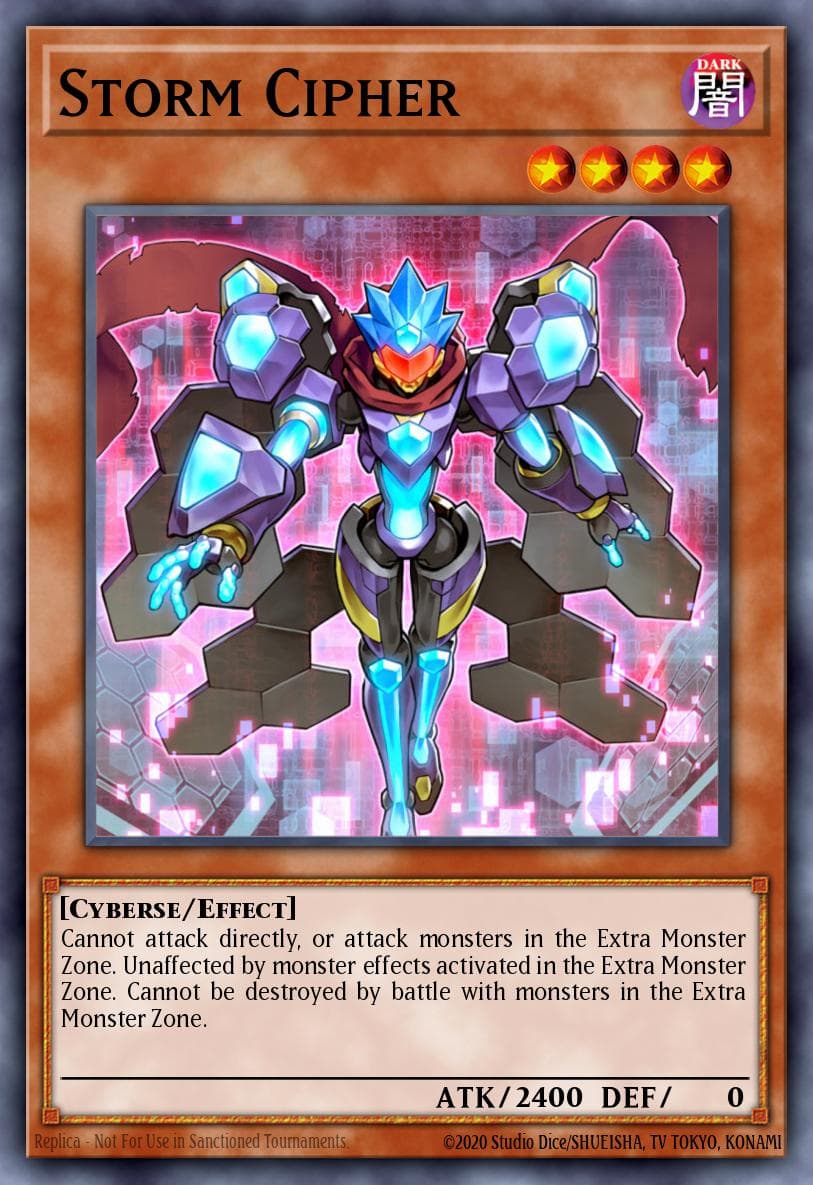Storm Cipher Structure Deck: Powercode Link card