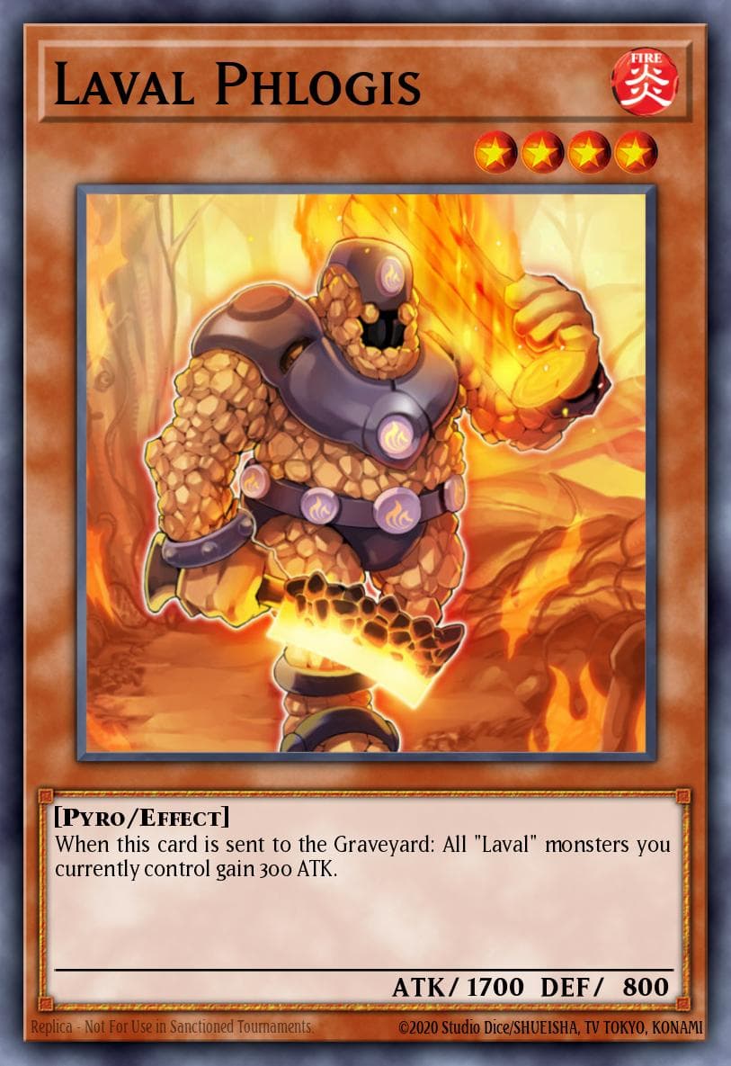 Laval Phlogis 遊戲王 card