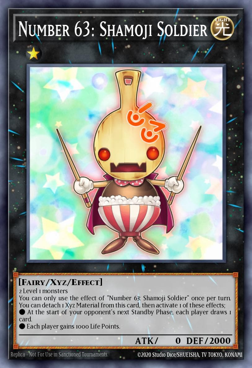 Number 63: Shamoji Soldier Number Hunters card