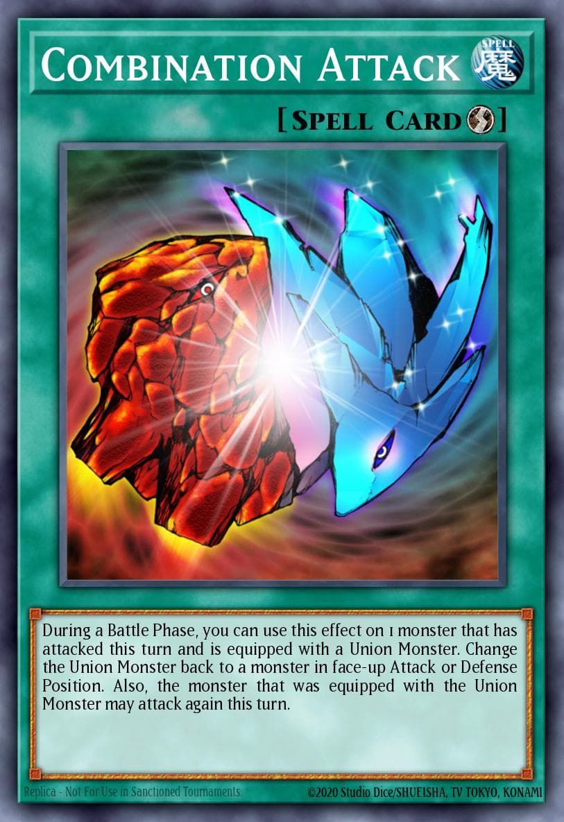 Combination Attack Dark Revelation Volume 1 card