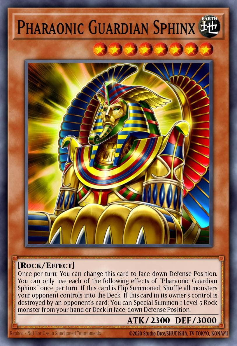 Pharaonic Guardian Sphinx 2022 Tin of the Pharaoh's Gods card