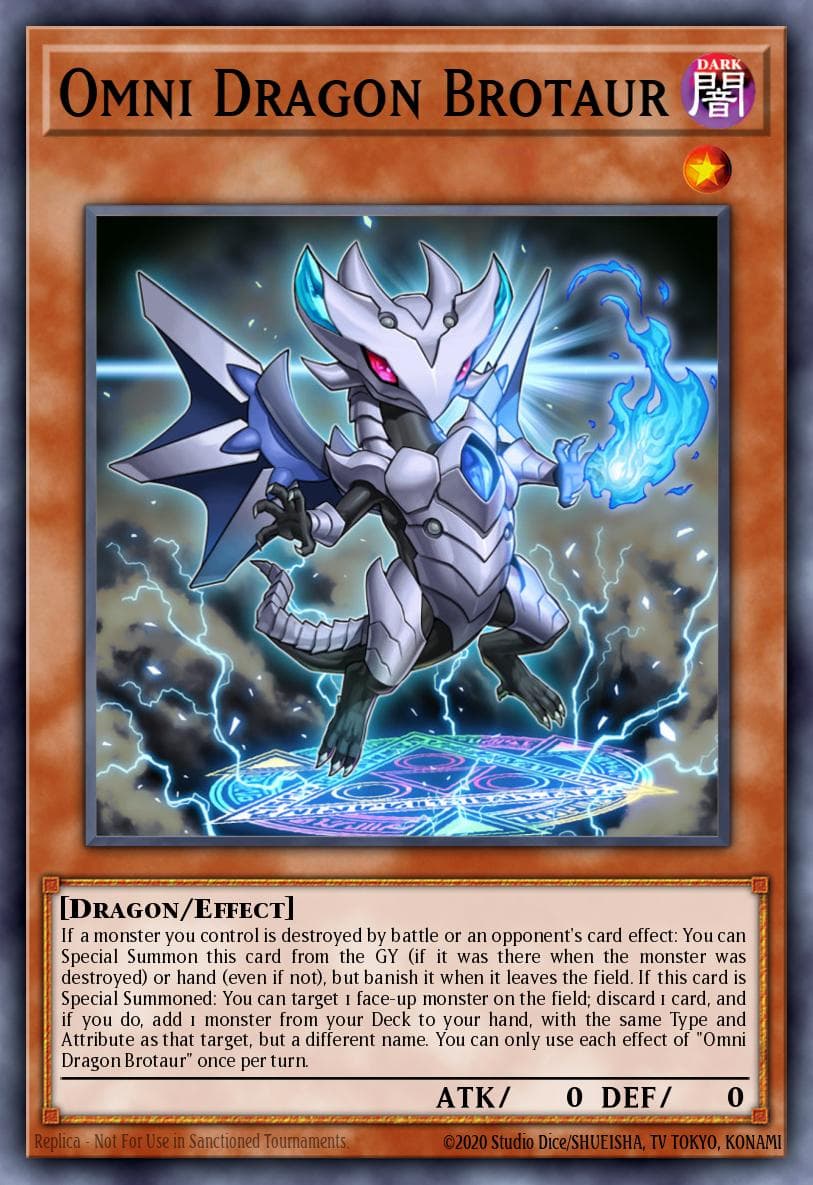 Omni Dragon Brotaur Structure Deck: Albaz Strike card
