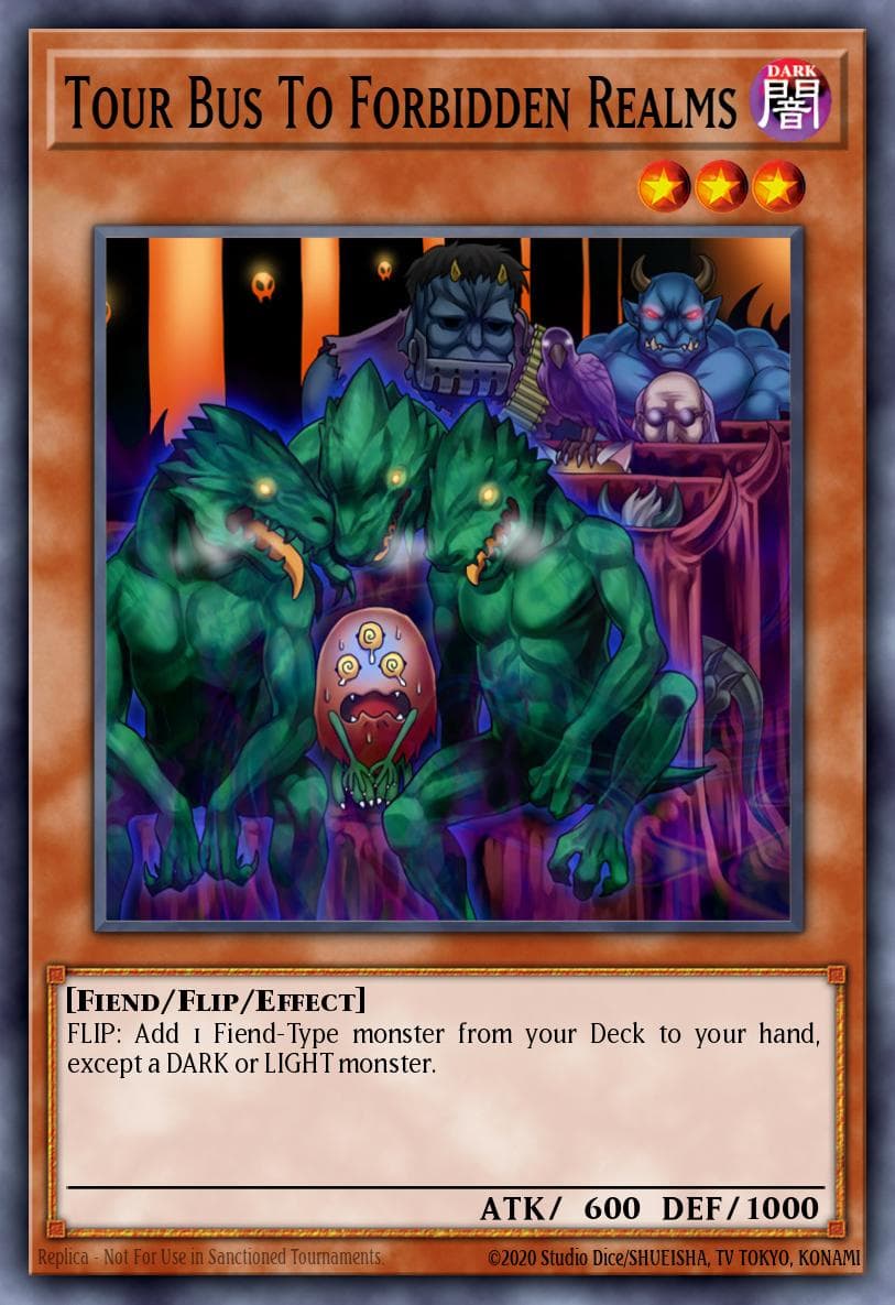 Tour Bus To Forbidden Realms Judgment of the Light: Deluxe Edition card