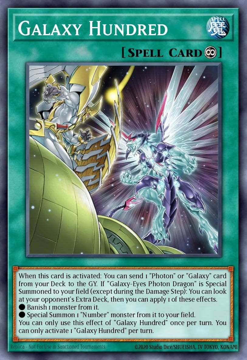 Galaxy Hundred OTS Tournament Pack 22 card