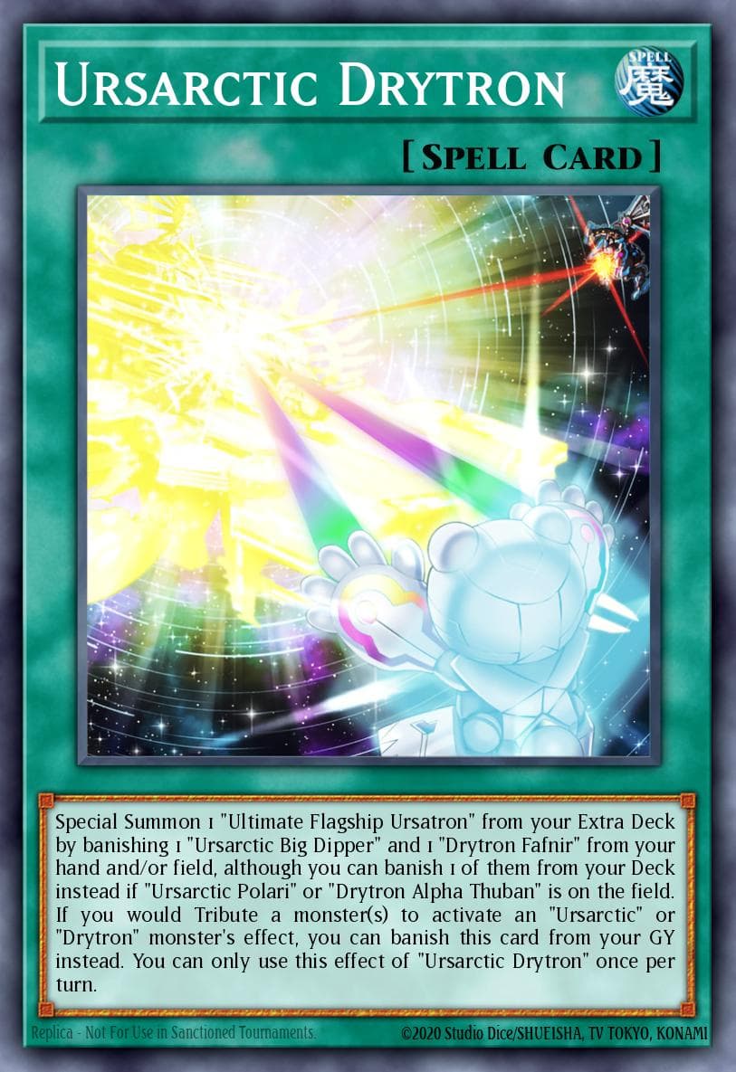 Ursarctic Drytron Burst of Destiny card