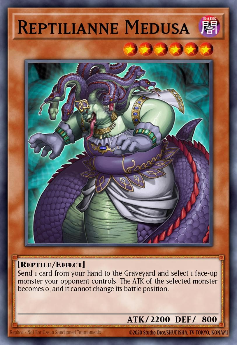 Reptilianne Medusa Stardust Overdrive: Special Edition card